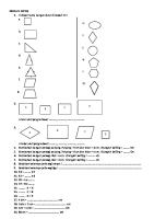 Kelas 2 - Bangun Datar