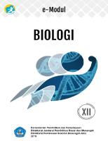 Kelas XII - Biologi - KD 3.1 PDF