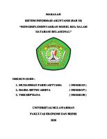 Kelompok 15 - BAB 18 (Mengimplementasi Model REA Dalam Database Relasional) [PDF]