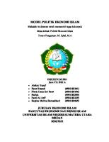 Kelompok 6 - Makalah Politik Ekonomi Islam Rev [PDF]