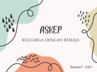 Kelompok 7 - A18.2 - PPT Askep Keluarga Remaja