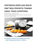 Kepatuhan Dalam Minum Obat Pada Penderita Hipertensi [PDF]