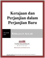 KERAJAAN ALLAH 1 Lesson2.Manuscript - Indonesian [PDF]