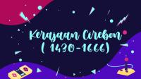 Kerajaan Cirebon [PDF]