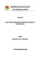 KERANGKA ACUAN KERJA Embung [PDF]