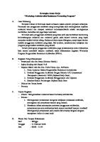 Kerangka Acuan Kerja Workshop PPRA [PDF]