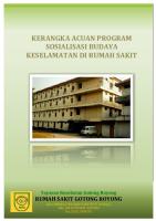 Kerangka Acuan Program Sosialisasi Budaya Keselamatan Di Rumah Sakit