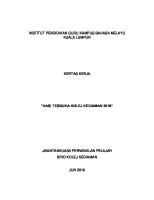 Kertas Kerja Hari Terbuka Kolej Kediaman 2019