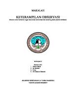 Keterampilan Observasi [PDF]