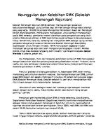 Keunggulan Dan Kelebihan Smk2 [PDF]