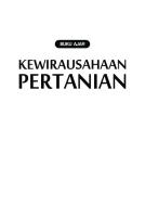 Kewirausahaan Pertanian