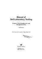 (K.H. Head) Manual of Soil Laboratory Testing Soi