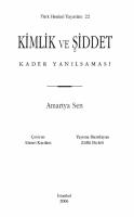 Kimlik ve Şiddet
 975705156x