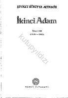 İkinci adam, İkinci Cilt
 9751402298, 9789751402295