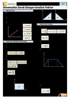 Kinematika Gerak PDF