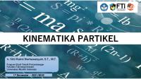 Kinematika Partikel