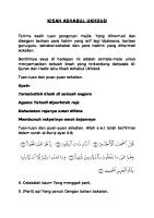 Kisah Ashabul Ukhdud [PDF]