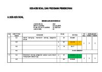 Kisi - Kisi Soal Ujian Seni Budaya [PDF]