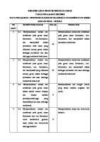 Kisi-Kisi Ujian Praktek Pjok 2018 PDF