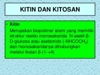 Kitin Dan Kitosan