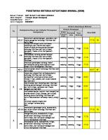 KKM Prakarya Kelas VIII SMP SEMESTER 1 DAN 2