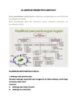 Klasifikasi Proses Penyambungan