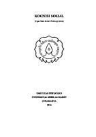 Kognisi Sosial [PDF]