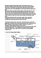 Komponen Sistem Bahan Bakar Bensin Konvensional