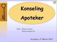 Konseling Apoteker