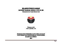 Konsep Dasar Kimia SD [PDF]