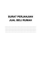 Konsep Surat Jual Beli [PDF]