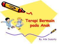 Konsep Terapi Bermain 2018