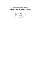 Konstruksi Atap Baja Ringan [PDF]