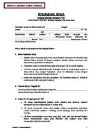 Kontrak Kerja PLRT [PDF]