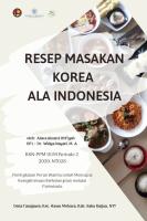 Korean food recipe