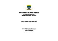 Kriteria Ketuntasan Minimal B.sunda Kls 6