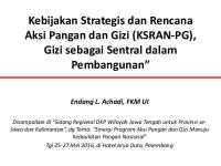 KSRAN-PG 2016-2019 - Prof. Endang L. Achadi PDF [PDF]