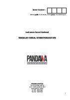 Kuesioner Survei Nasional - Pandawa Research - Sept 2021