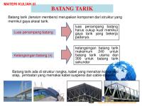 Kuliah III Bab II Batang Tarik A