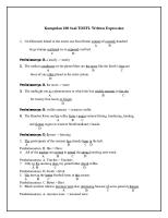 Kumpulan 100 Soal TOEFL Written Expressi [PDF]