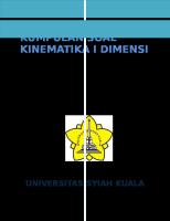 Kumpulan Soal Kinematika 1 Dimensi [PDF]