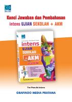 Kunci Jawaban INTENS Ujian Sekolah + AKM (SD)