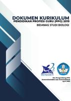 Kurikulum PPG Biologi 1