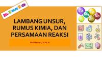 LAMBANG UNSUR Dan RUMUS KIMIA