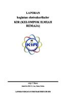 Laporan Ekskul KIR [PDF]