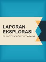 Laporan Eksplorasi Nikel