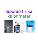 Laporan - Fisika - Kalorimeter