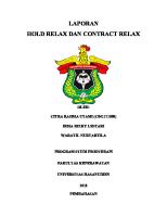 Laporan Hold Relax Dan Contract Relax