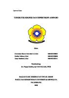 Laporan Kasus Tonsilitis Kronik Dan Hipertrofi Adenoid [PDF]