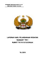 Laporan Kegiatan Ransum F